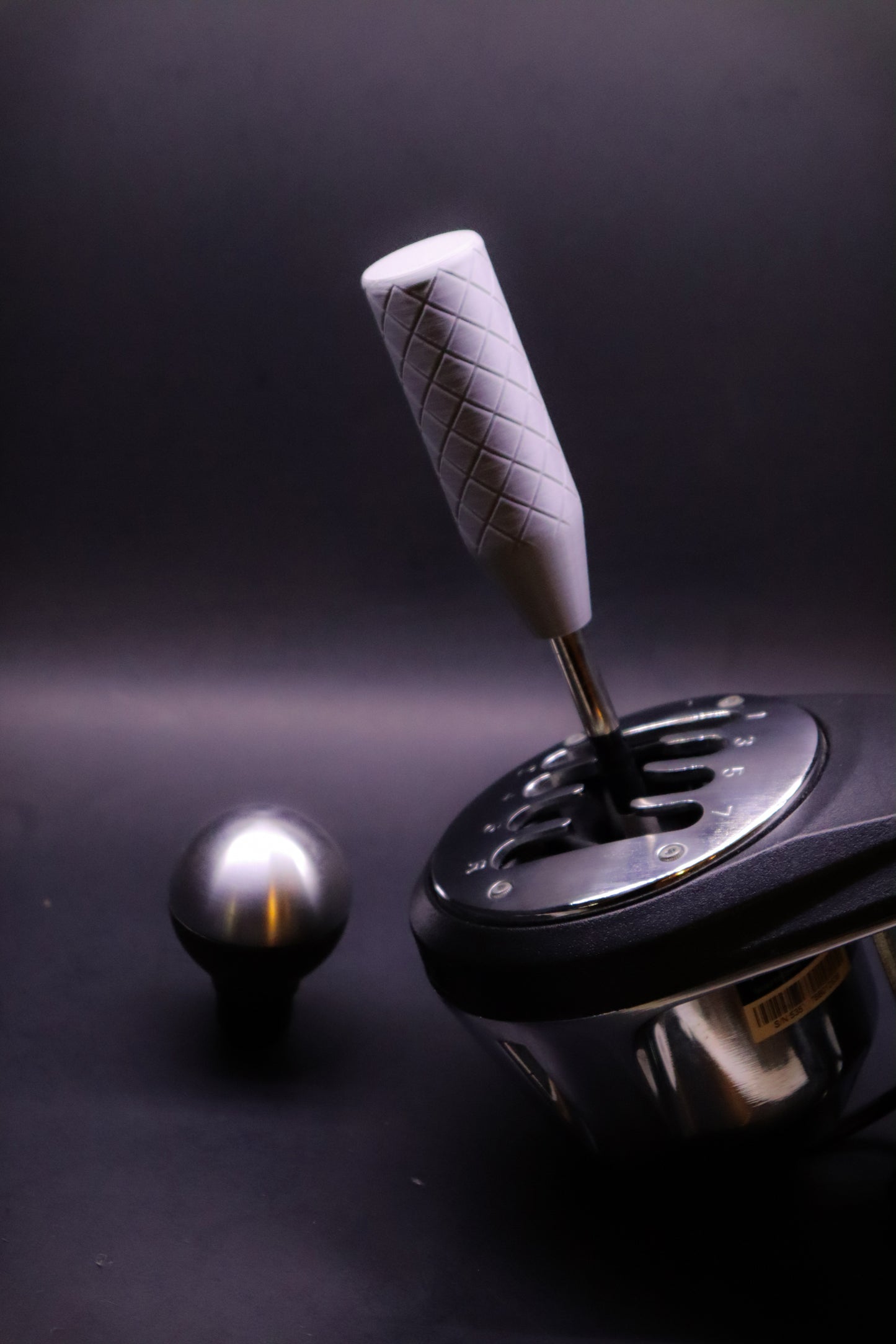 Knurled Shift Knob for Thrustmaster TH8A (M10x1.25 Threaded) | Sim Racing Accessories and Mods