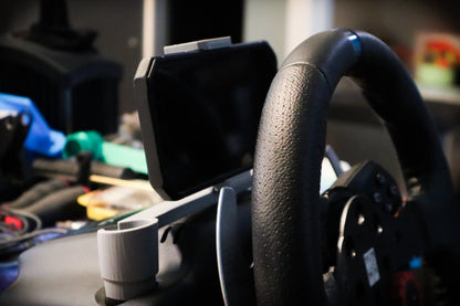 Logitech Spring Loaded Phone Mount Holder | G29/G920/G923 | Logitech Driving Force | Sim Racing Accessories