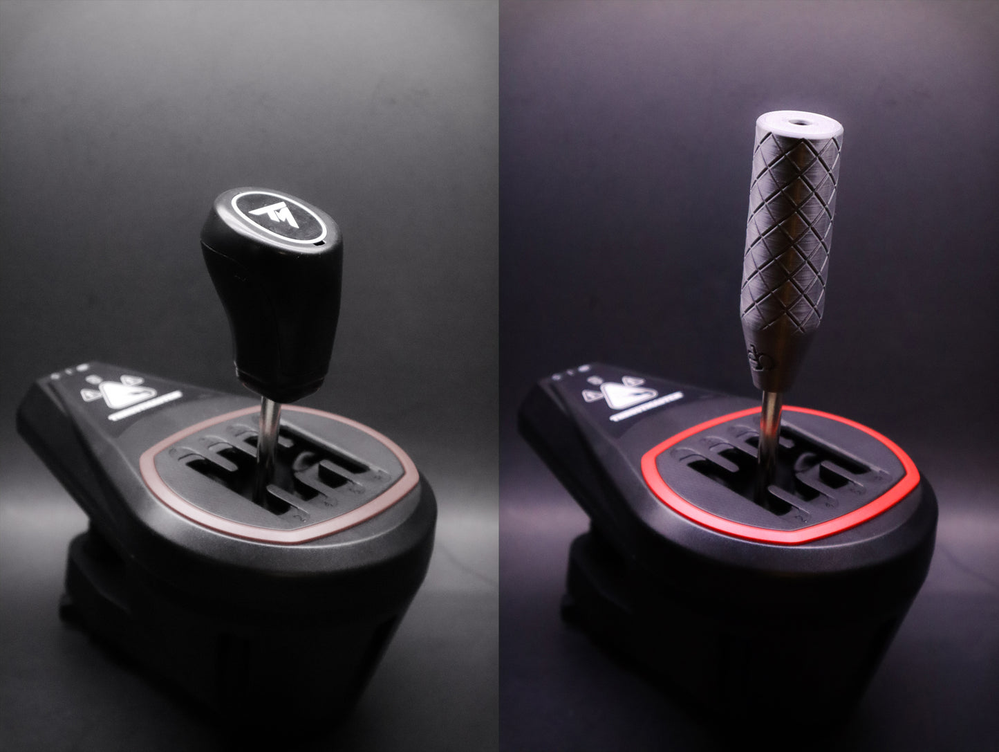 Knurled Shift Knob for Thrustmaster TH8S | Sim Racing Accessories and Mods