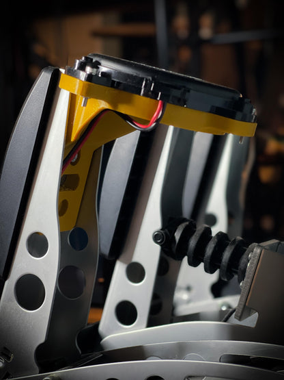 Fanatec TT25-8 Mount for CSL ClubSport Pedals | Pedal Mod | Dayton Audio | Bass Shaker Mount | Sim Racing Accessories and Mods Upgrades