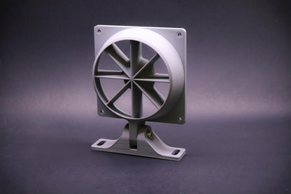 Dual 120mm Fan Mounting Kit + Hardware | Wind Simulator Kit | Sim Racing Cockpit | 8020 T-Slot Mount | SIM Racing Accessories | Flight Sim