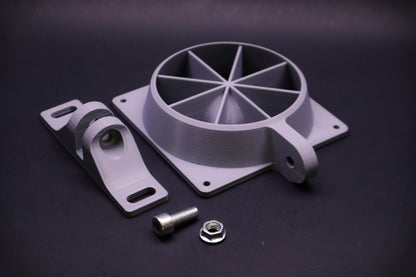 Dual 120mm Fan Mounting Kit + Hardware | Wind Simulator Kit | Sim Racing Cockpit | 8020 T-Slot Mount | SIM Racing Accessories | Flight Sim