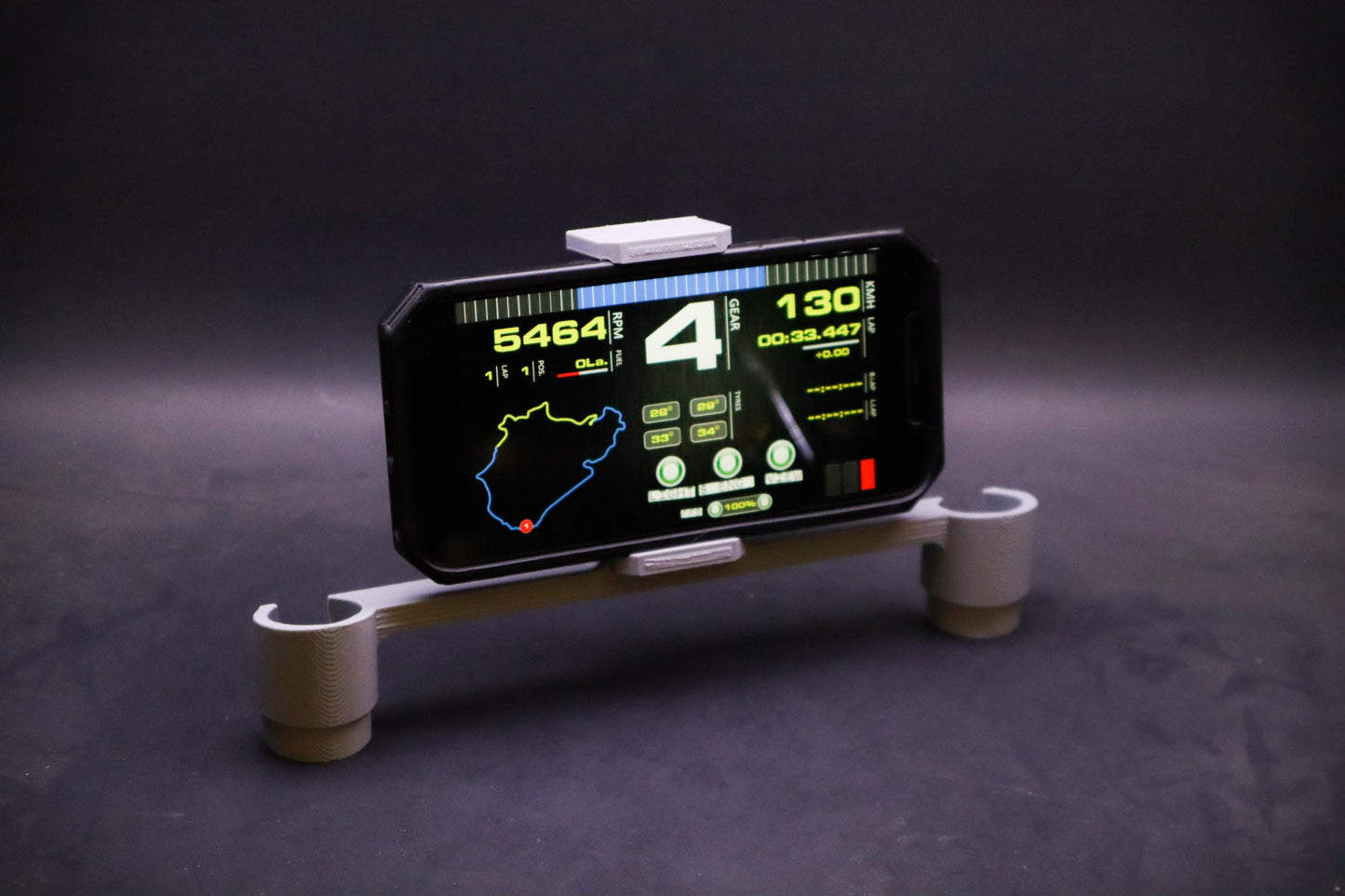 Logitech Spring Loaded Phone Mount Holder | G29/G920/G923 | Logitech Driving Force | Sim Racing Accessories