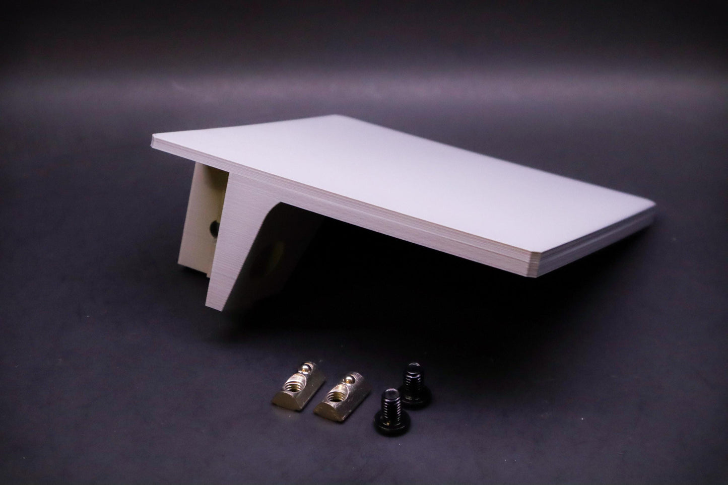 Mouse Pad for Aluminum Profile (7x7") + Hardware | Sim Racing Cockpit | Aluminum Profile 8020 | Sim Mods Accessories Upgrades | Flight Sim