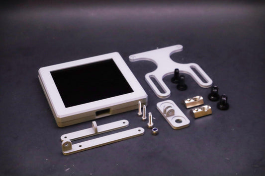 8x8 LED Race Flag & Gear Indicator Light [Plug and Play] USB-C | Low Profile Mounting | 8020 Aluminum Profile Rig DD Wheelbase | Sim Racing